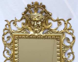 ZRCADLO S PORTRÉTEM KRÁLE