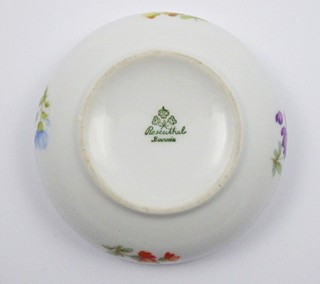 KULATÁ DÓZA S VROUBKOVANÝM OKRAJEM - ROSENTHAL