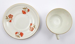 KVĚTINOVÝ MOKA ŠÁLEK - BLOCH & CO., DUBÍ U TEPLIC