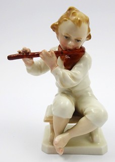 CHLAPEC HRAJÍCÍ NA FLÉTNU - KARL ENS, VOLKSTEDT