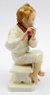 CHLAPEC HRAJÍCÍ NA FLÉTNU - KARL ENS, VOLKSTEDT