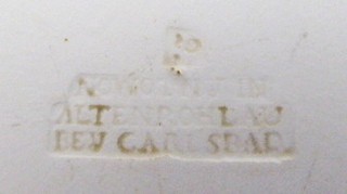 HLUBOKÝ TALÍŘ S VĚNEČKY - AUGUST NOWOTNY, ALTROHLAU