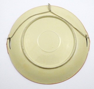 VĚTŠÍ ZÁVĚSNÝ TALÍŘ S CHODSKÝM VZOREM - KLENČÍ