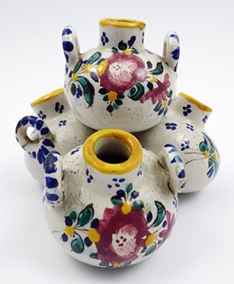 VÁZIČKA FAJÁNSOVÁ, CIBULKA - MODRA