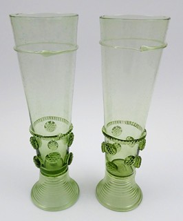 PÁROVÉ POHÁRY Z LESNÍHO SKLA