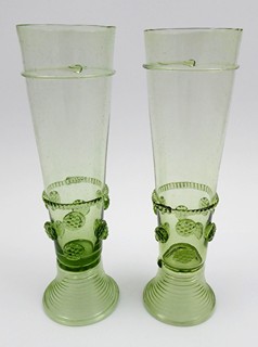 PÁROVÉ POHÁRY Z LESNÍHO SKLA