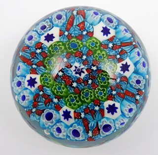 TĚŽÍTKO MILLEFIORI - MURANO, ITÁLIE