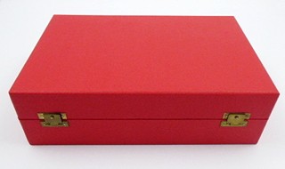 RUDOLF ESCHLER - ŠEST SKLENIČEK CULBUTO S PTAČÍMI RYTINAMI V LUXUSNÍ KAZETĚ - MOSER