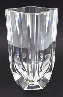 Sigurd Persson - VÁZA Z KŘIŠŤÁLOVÉHO SKLA - KOSTA BODA, ŠVÉDSKO