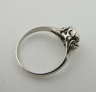 PRSTEN ZE ZLATA 18K S VELKÝM PŘÍRODNÍM DIAMANTEM - ZNALECKÝ POSUDEK