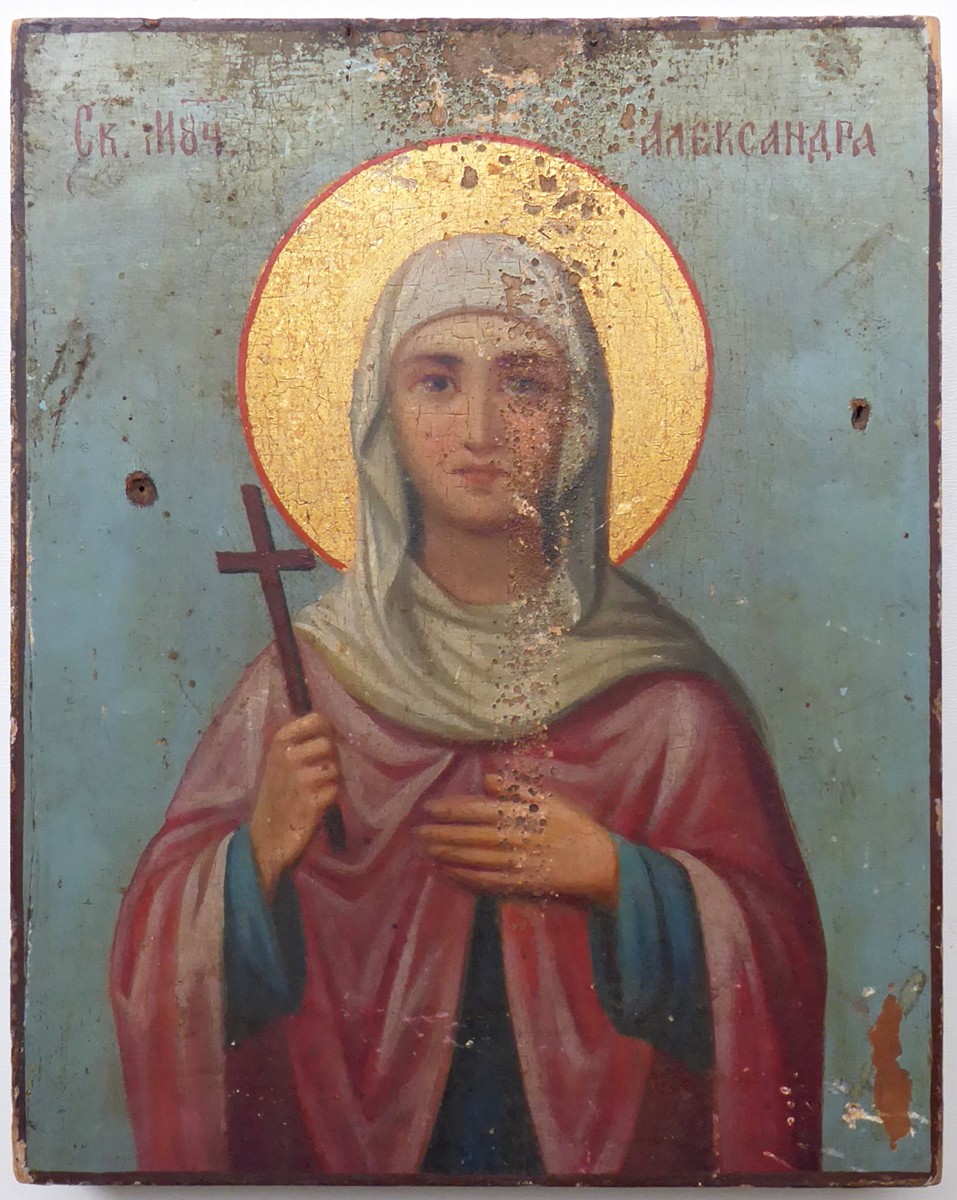 SVATÁ ALEXANDRA - IKONA