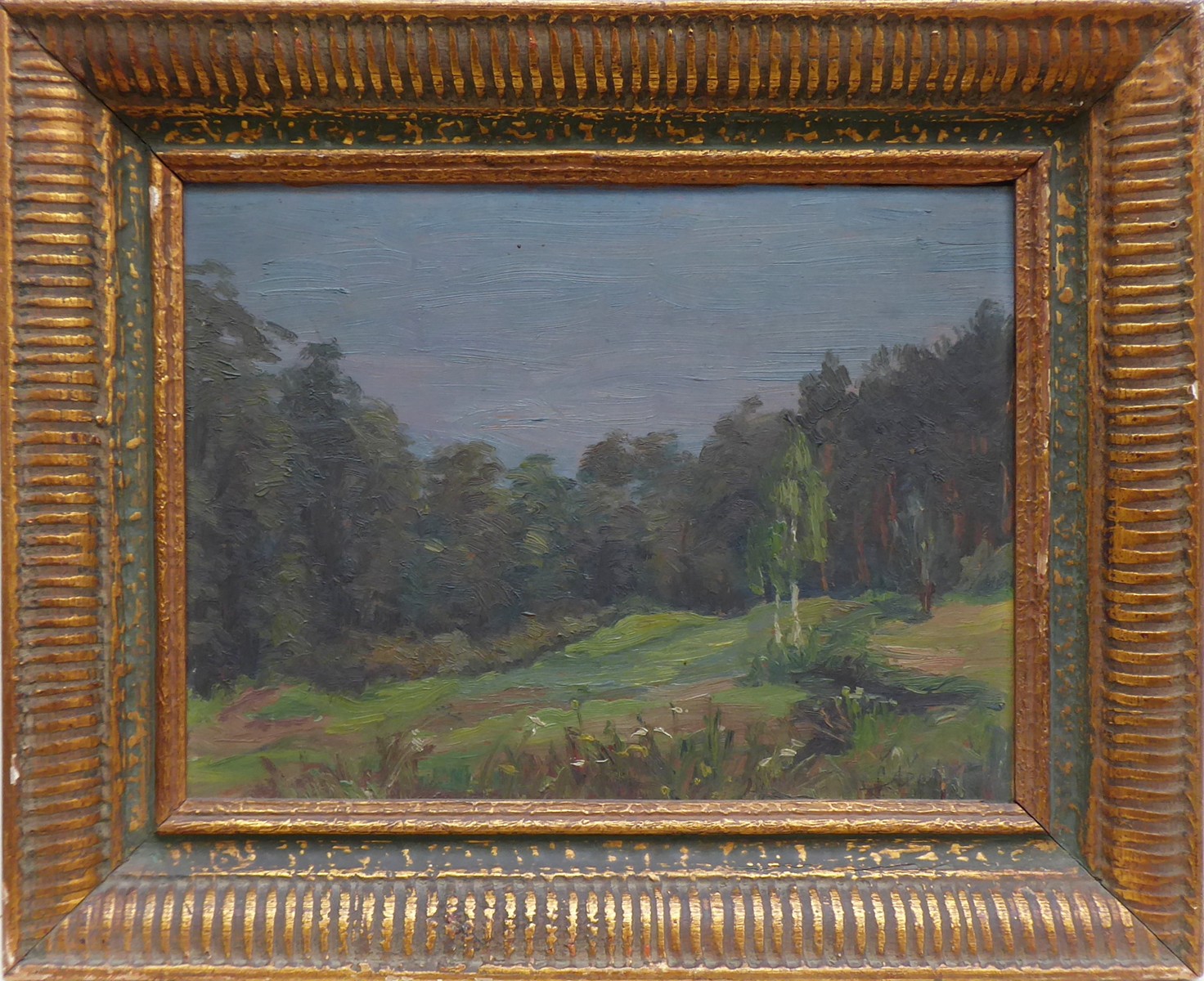 KAREL ŠTĚCH (1908-1982) - LOUKA S REMÍZKEM