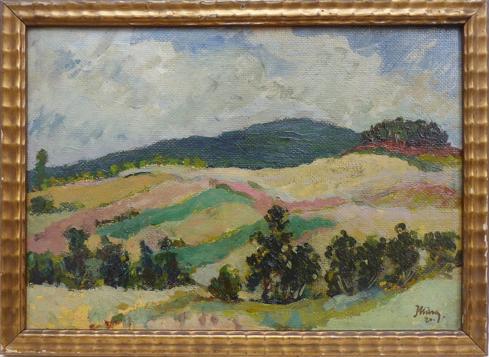 JAROMÍR MÁRA (NAR. 1891) - ZVLNĚNÁ KRAJINA