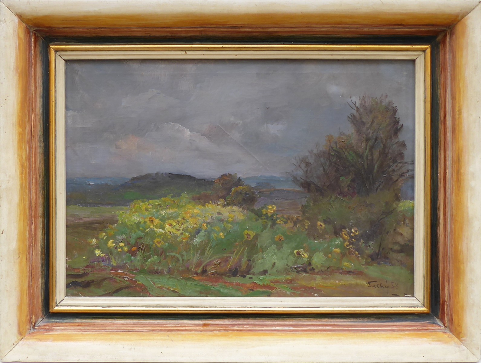 BOHUSLAV SUCHÝ (1907-1967) - SLUNEČNICE