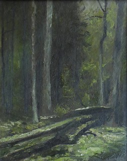 JOSEF KADEŘÁBEK (1915-2002) - V LESE