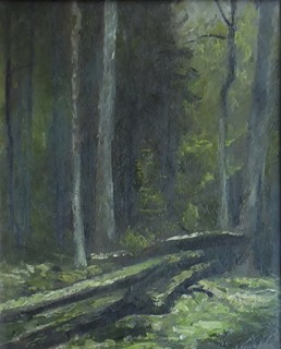 JOSEF KADEŘÁBEK (1915-2002) - V LESE