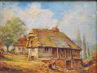 MUŽ ŠTÍPAJÍCÍ DŘÍVÍ