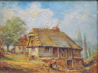 MUŽ ŠTÍPAJÍCÍ DŘÍVÍ