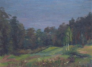 KAREL ŠTĚCH (1908-1982) - LOUKA S REMÍZKEM
