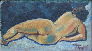 BEDŘICH MUDROCH (1898-1962) - LEŽÍCÍ NAHÁ ŽENA