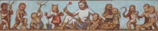 VOJTĚCH TITTELBACH (1900-1971) - NÁVRH NA MOZAIKU PRO HRZÁNSKÝ PALÁC