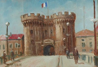 KAREL SKÁLA (1908-2001) - PORTE CHAUSSÉE, VERDUN