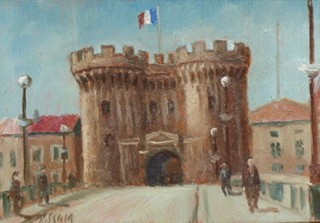 KAREL SKÁLA (1908-2001) - PORTE CHAUSSÉE, VERDUN