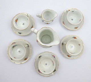 SERVIS S PĚTI ŠÁLKY Z ROKU 1928 - ROSENTHAL