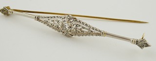 PLATINOVÁ A ZLATÁ BROŽ S PŘÍRODNÍMI DIAMANTY
