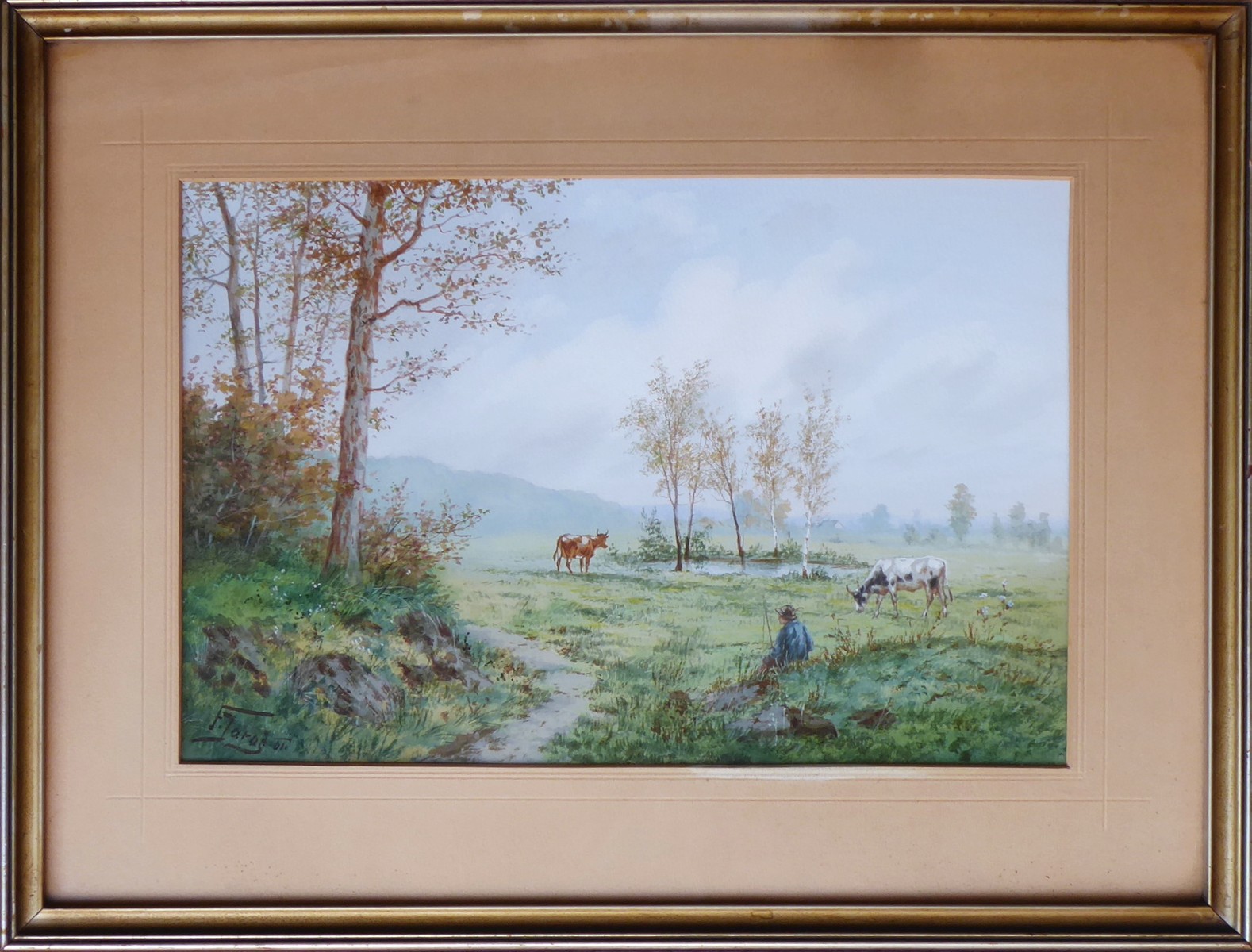 FRANTIŠEK JAROŠ (1862-1905) - NA PASTVĚ