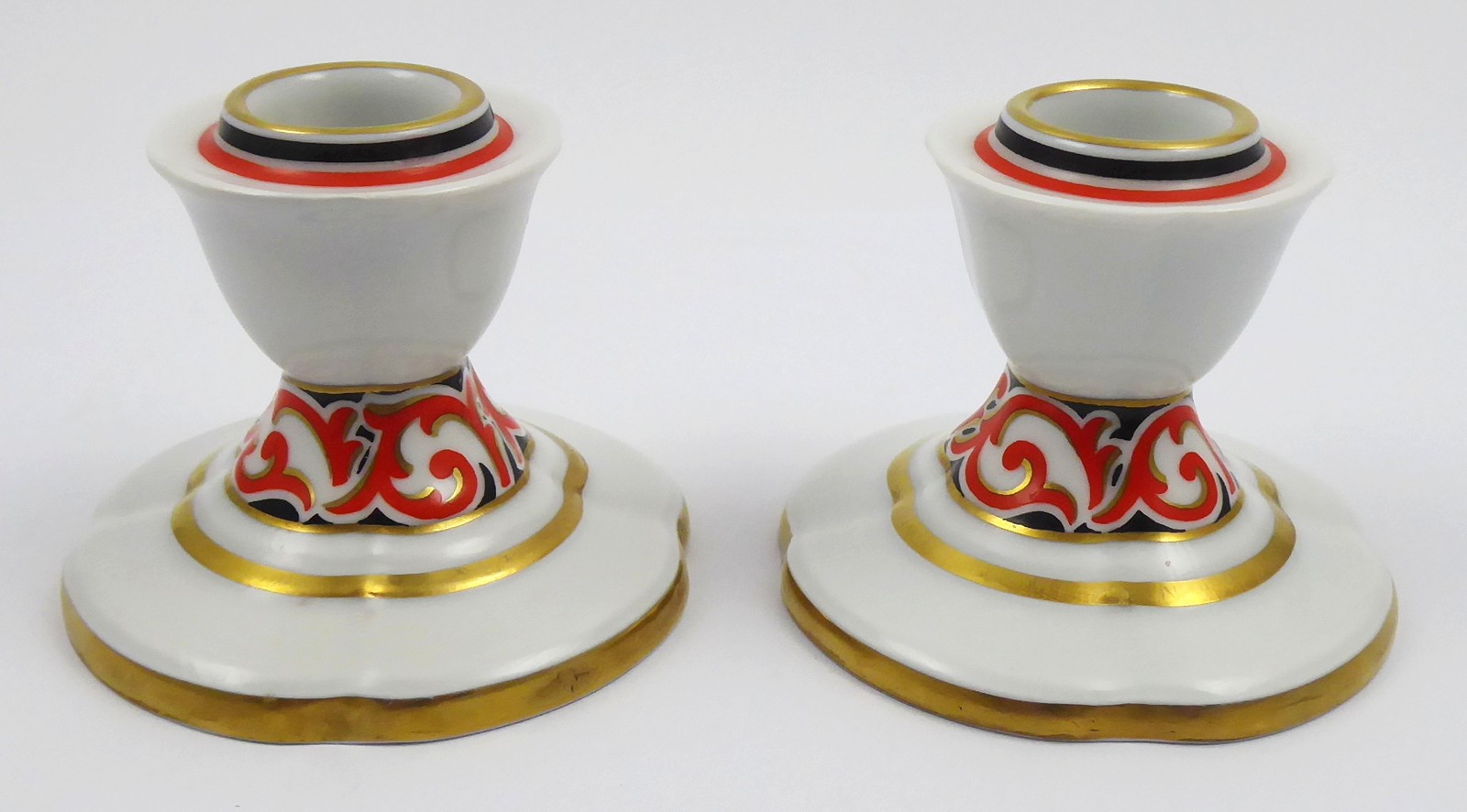 ART DECO PÁROVÉ SVÍCNY - HAAS & CZJZEK, SLAVKOV