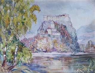 MARTA ROŽÁNKOVÁ DRÁBKOVÁ (1882-1958) - ORAVSKÝ ZÁMEK
