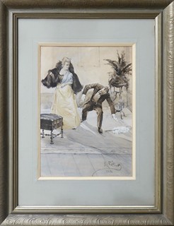 KAREL RÉLINK - RÖHLING (1880-1945) - NEŠIKOVNÝ KAVALÍR
