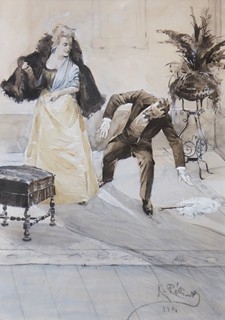 KAREL RÉLINK - RÖHLING (1880-1945) - NEŠIKOVNÝ KAVALÍR