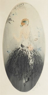 JEAN GILLES (1925-2014) - TANEC S MOTÝLY
