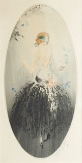 JEAN GILLES (1925-2014) - TANEC S MOTÝLY