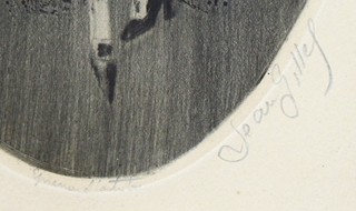 JEAN GILLES (1925-2014) - TANEC S MOTÝLY