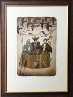 ADOLF BORN (1930-2016) - NOČNÍ LET RUDOLFA II. - VZDUCHOPLAVBA CÍSAŘE RUDOLFA