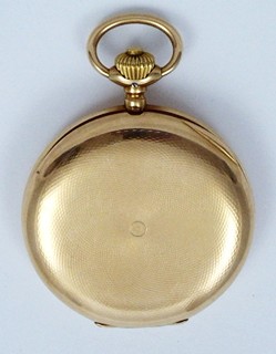 ZLATÉ KAPESNÍ TŘÍPLÁŠŤOVÉ HODINKY - INTERNATIONAL WATCH CO. SCHAFFHAUSEN