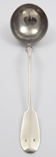 WILHELM RÜCKDECHSEL (1815-1888) - VELKÁ STŘÍBRNÁ NABĚRAČKA - W. RÜCKDECHSEL, PRAHA, ROK 1865