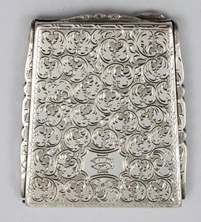 STŘÍBRNÁ GRAVÍROVANÁ PUDŘENKA - ČESKOSLOVENSKO 1929 -1941