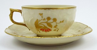 MOKA ŠÁLEK S JEMNÝMI RELIÉFY - ROSENTHAL, SANSSOUCI