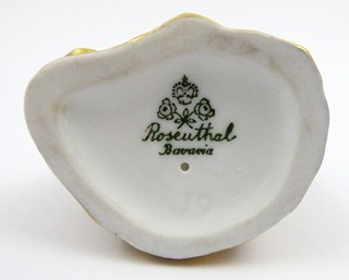 OTTO KOCH (1901-1974) - SEDÍCÍ BUDDHA - ROSENTHAL, ROKY 1921 - 1922