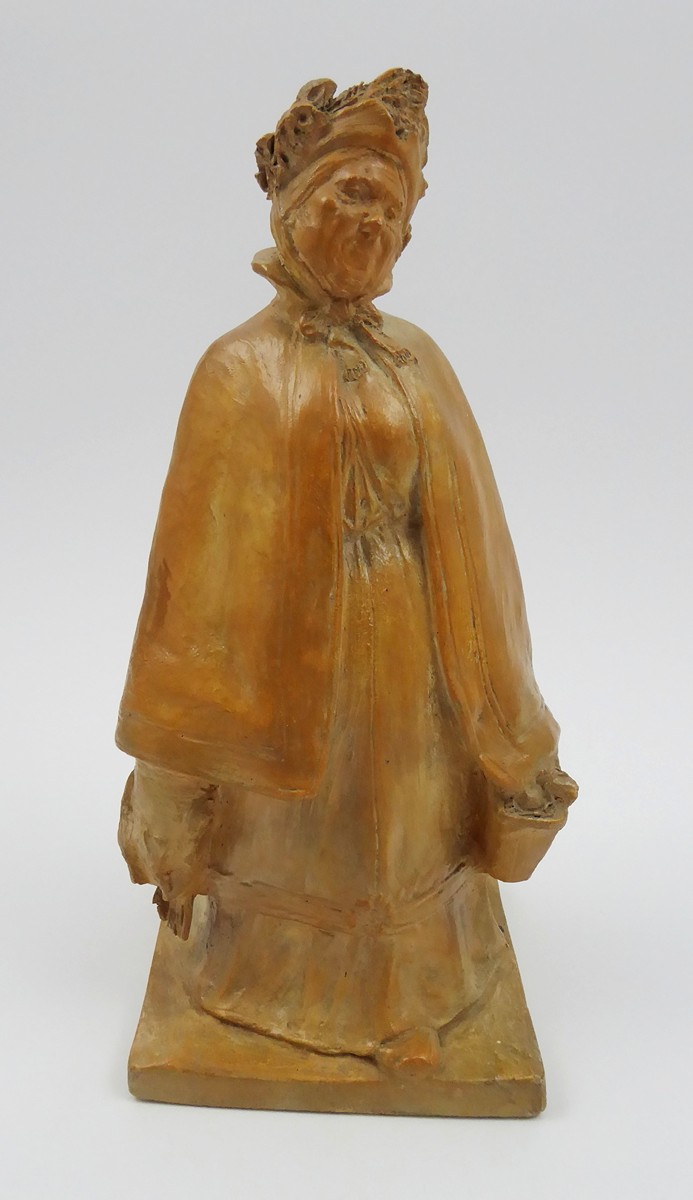 LUDVÍK WURZEL (1865-1913) - CESTOU Z TRHU