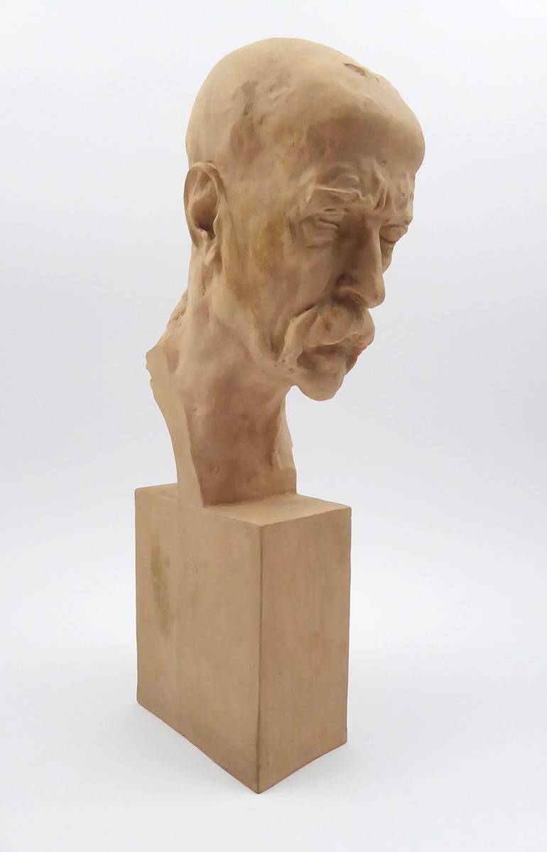 VINCENC MAKOVSKÝ (1900-1966) - BYSTA T.G. MASARYKA