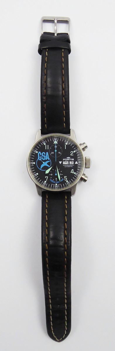 LETECKÉ HODINKY FORTIS FLIEGER CHRONOGRAPH - LIMITOVANÁ EDICE ČSA