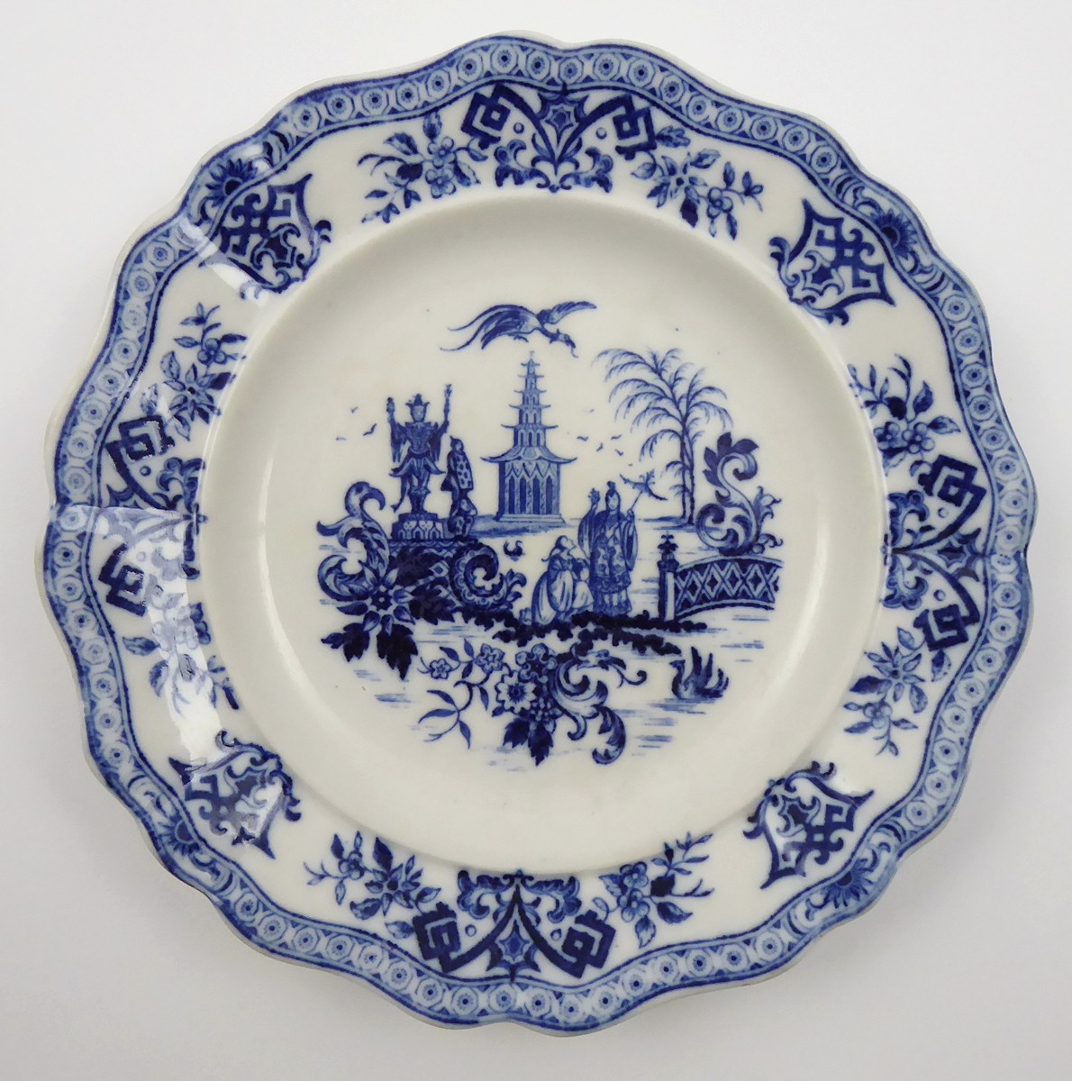 TALÍŘ S MOTIVEM CHINOISERIE - SLAVKOV