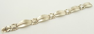 STŘÍBRNÝ NÁRAMEK VE STYLU ART DECO