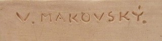 VINCENC MAKOVSKÝ (1900-1966) - BYSTA T.G. MASARYKA