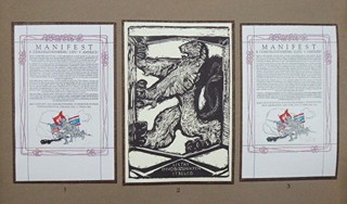 ČS. LEGIE VE FRANCII, MALÍŘSKÉ DOKUMENTY 1914 - 1918 - BIBLIOFILIE